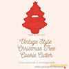 50 Pack Vintage Style Christmas Tree Cookie Cutter, Christmas Cookie Cutters, Christmas Baking Supplies