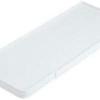 Fit-All Toilet Tank Lid, Plastic, 7-7/8W x 21-3/16"L, White