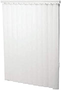 59W x 60L White 3-1/2" Vertical Blind