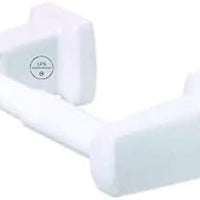 White Porcelain Toilet Paper Holder Concealed Mount