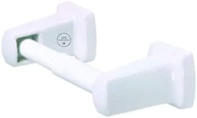 White Porcelain Toilet Paper Holder Concealed Mount