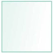 Glass Panels New Retails Tempered 14” x 14” x 3/16”
