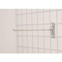 Peg Hook for Wire Grid in Chrome 12 Inch - Box of 100