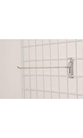 Peg Hook for Wire Grid in Chrome 12 Inch - Box of 100
