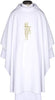 Alpha Omega Monastic Chasuble Whıte