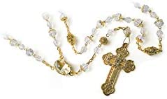 Catholic & Religious Gifts, Rosary Gold Beads & Deluxe Box