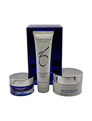 ZO SKIN HEALTH Getting Skin Ready Travel Kit incl. Gentle Cleanser 2 Fl Oz, Exfoliating Polish 0.57 Oz, 30 Complexion Renewal Pads