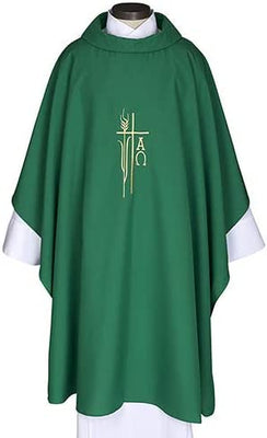 Alpha Omega Monastic Chasuble Green