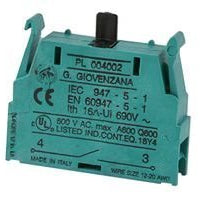 BERNSTEIN PL004002 CONTACT BLOCK, SPST-NO (10 pieces)
