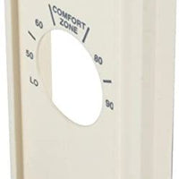 Ivory Single Pole Line Volt Thermostat Cover For Old Style S22 - HVAC