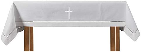 Eyelet Edge Altar Frontal with Cross