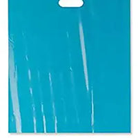 Teal Low Density Merchandise Bag 15 X 18 X 4 Inches - Box of 500