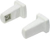 Towel Bar Brakets 13/16" White Porcelain - Pair