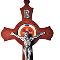 Catholic & Religious Gifts, Crucifix ST Benedict; 6"