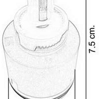 Cleveland Faucet Group 40069 Ceramic Disc Pressure Balancing Cycling Cartridge Tub/Shower