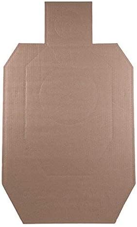 25 Pck Official licensed IDPA competition Torso Target used for all IDPA shooting matches Size: 18 1/4 x 30 3/4