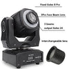 Moving Head Dj Lights LED Stage Lights DMX 24 GOBO 3 Beam Light Stage Lights Package for Disco, Nightclub, Party, Wedding