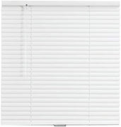 46x48" Cordless 1" Vinyl Mini Blind White