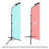 Mic Stand Boom Microphone Stands Tripod Gooseneck mic arm stand Height Adjustable 3'- 6' with Mic Clips and 3/8" - 5/8" Adapter Microphone stand for Singing,Blue Yeti Snowball,Most Mics
