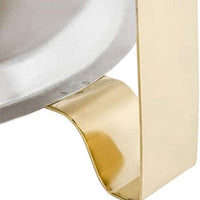 Soup Chafer,14 Qt. Deluxe Round Gold Accent