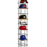12 Tier Cap Rack Tower Display 78H x 10W x 15½D Inches