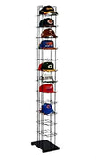 12 Tier Cap Rack Tower Display 78H x 10W x 15½D Inches