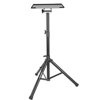 Neewer Deluxe 36.2-51.2 inches/92-130 centimeters Adjustable and Collapsible Heavy-Duty Laptop Stand with Solid Tripod Base and Non-slip Rubber Caps, Black