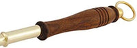 Sudbury Brass Aspergillum Holy Water Sprinkler with Wood Handle, 11 Inch