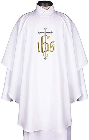 IHS Chasuble White