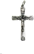 12pc Catholic & Religious Gifts, SMALL CRUCIFIX, 1.75"