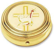 Lamb with Cross Pyx - 3/pk