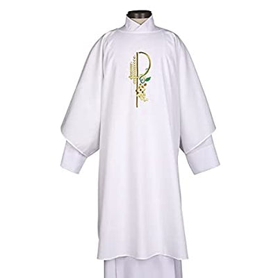 Eucharistic Dalmatic White, 48' long