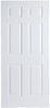 36x80 1-3/8" Thick 6- Panel Hollow Core Slab Door New