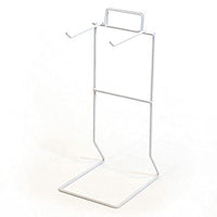 2-Hook Countertop Rack in White 5 W x 6 D x 11 H Inches