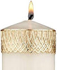Church Supply Candle - Will and Baumer - Hand-Decorated Family Prayer Paraffin Devotional Candle with Decal, 8-Inch, Immaculate Heart