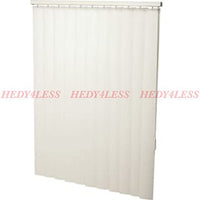 47 x 72 Alabaster 3-1/2" Vertical Blind - Vertical Blind 47W x 72L