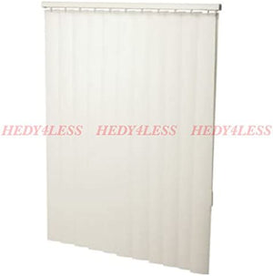 47 x 72 Alabaster 3-1/2" Vertical Blind - Vertical Blind 47W x 72L