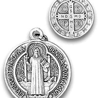12pc Catholic & Religious Gifts, OXY Medal ST Benedict; 1.25"