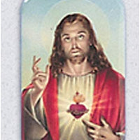 12pc Catholic & Religious Gifts, CAR Magnet Sacred Heart of Jesus #7