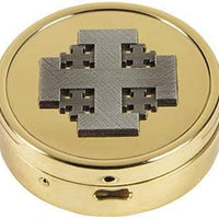 Christian Brands Jerusalem Cross PYX 3/pk
