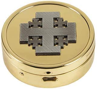 Christian Brands Jerusalem Cross PYX 3/pk