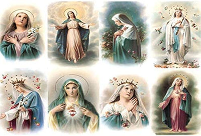Catholic & Religious Gifts, 8UP Queen of Heaven 25/200
