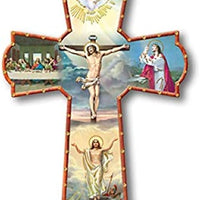 Catholic & Religious Gifts, CROSS WALL CROSSION 8.25"