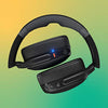 Skullcandy Crusher Evo Wireless Over-Ear Bluetooth Headphones for iPhone and Android with Mic / 40 Hour Battery Life / Extra Bass Tech / Best for Music, School, Workouts, and Gaming - Black