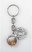 12pc Catholic & Religious Gifts, KEY CHAIN SAINT JUNIPER SERRA