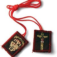 Catholic & Religious Gifts, Scapular of Precious Blood/PRECIOSA Sangre (MIN 12PCS)