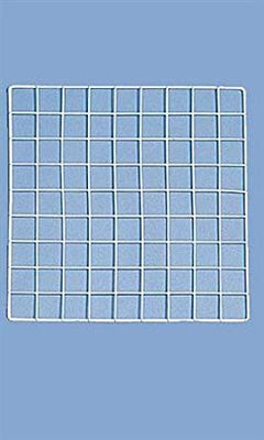 Count of 10 New White Mini Grid Panel 14