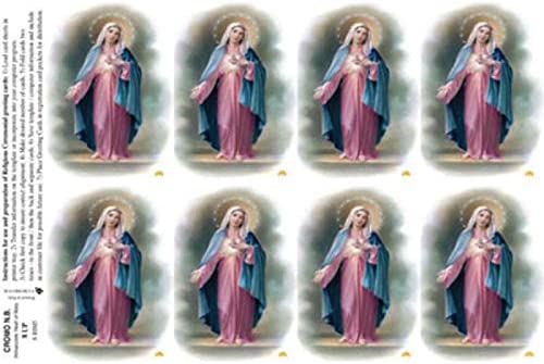 Catholic & Religious Gifts, 8UP Immaculate Heart of Mary 25/201