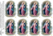 Catholic & Religious Gifts, 8UP Immaculate Heart of Mary 25/201