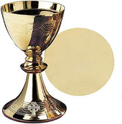 Autom 16OZ GP Etched Chalice W/Paten